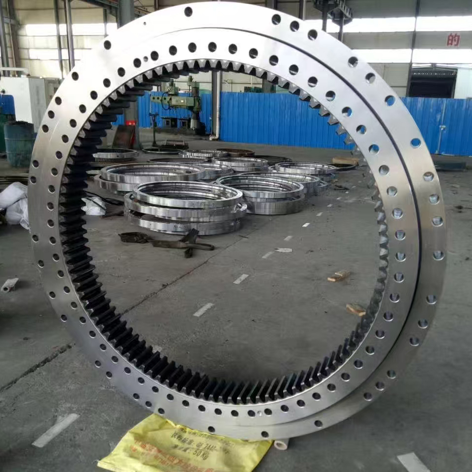 SK220 Slewing Ring 24100N7441F1 Kobelco Excavator